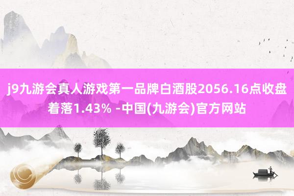 j9九游会真人游戏第一品牌白酒股2056.16点收盘着落1.43% -中国(九游会)官方网站